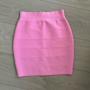 Bubblegum Pink Bandage Skirt